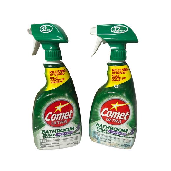 Comet Ultra Bathroom‎ Spray Lavender-2 Pack - Picture 4 of 4